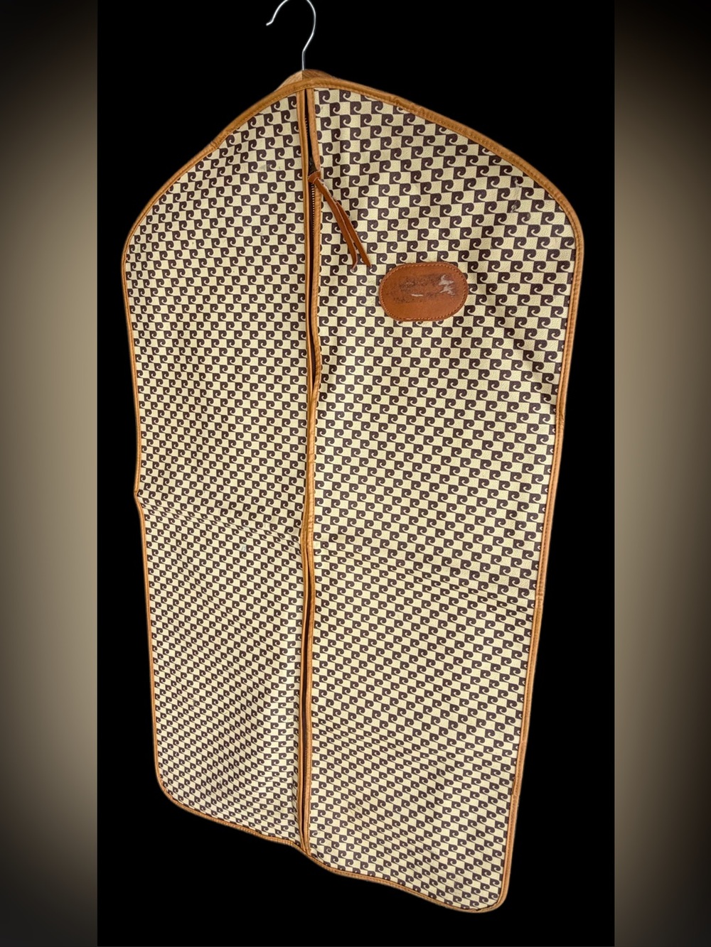 Vintage Pierre Cardin Garment Bag Travel Suitcase Luggage Clothes Storage
